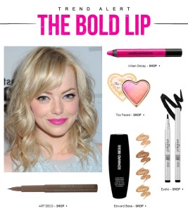 Trend Alert: The Bold Lip Trend Alert: The Bold Lip