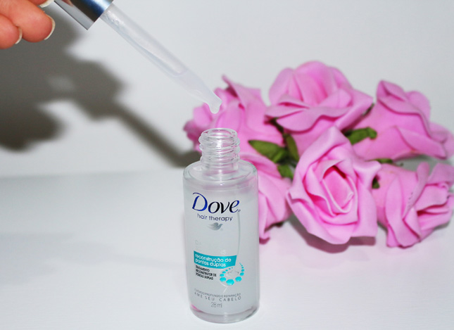 Resenha da camila: Dove Tratamento reconstrutor de pontas duplas