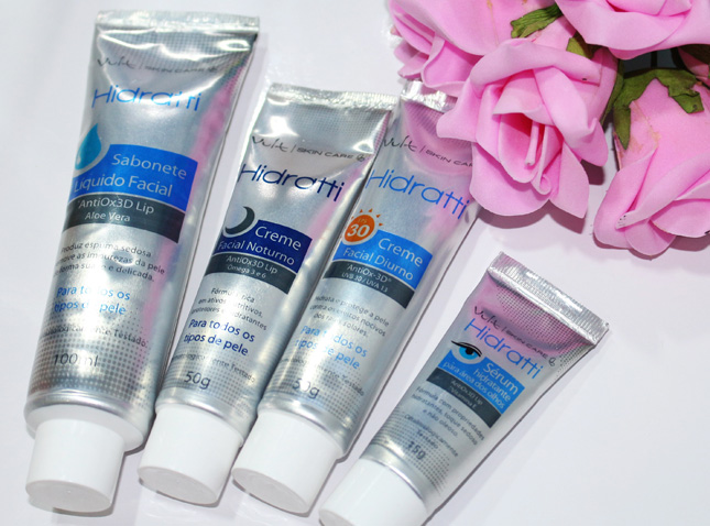 Resenha: Linha facial Hidratti Skin Care Vult