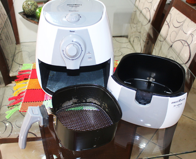 Resenha: AirFry saúde Britânia/ fritadeira sem óleo