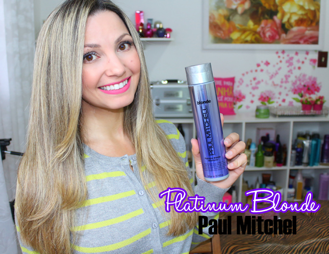 Resenha: Shampoo Paul Mitchel Platinum Blonde