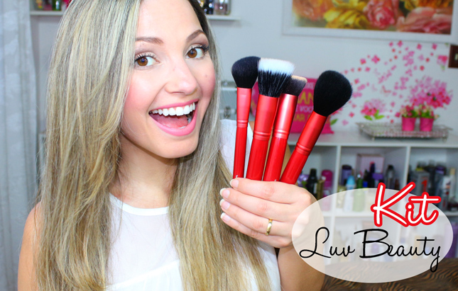 Resenha: Kit 12 pinceis Luv Beauty