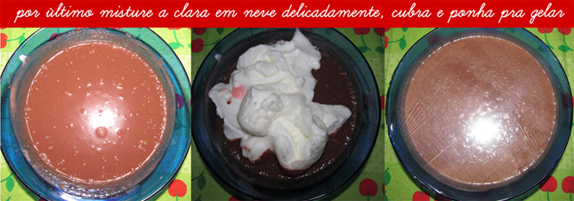 Mousse de chocolate super fácil e rápida