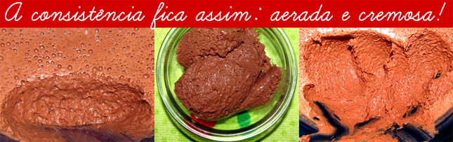 Mousse de chocolate super fácil e rápida