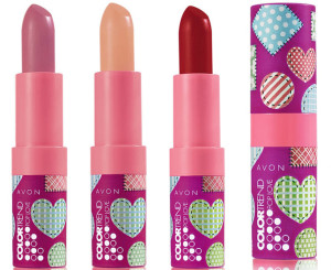 Batom Pop Love Avon: Beijinho, Maçã do amor e Pé de moleque