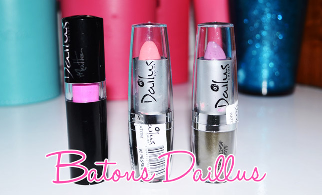 Batons Daillus: Pitaia, pêssego e Lilac