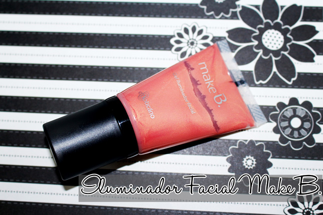 Gel iluminador facial make b. boticario