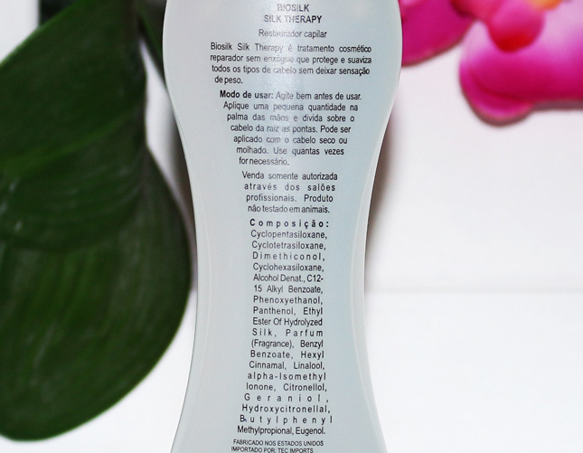 Resenha: Biosilk Silk Terapy/ terapia com Seda