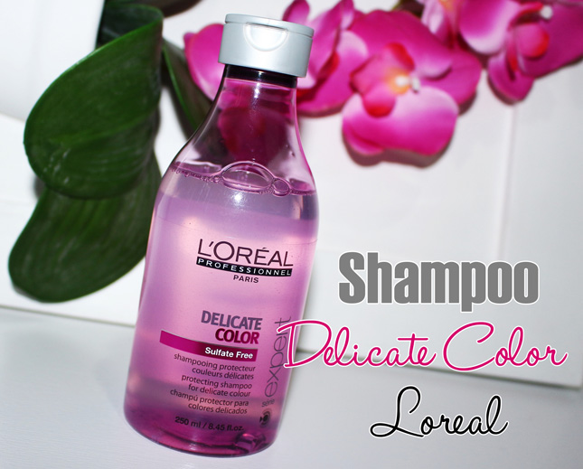 shampoo delicate color loreal