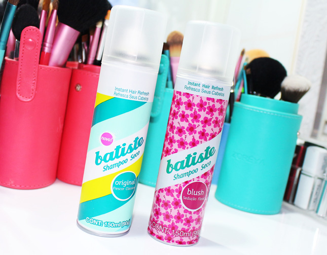 Resenha: Shampoo a seco Batiste / Blush e original