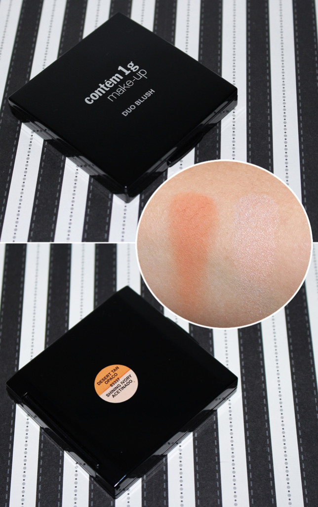 Duo Blush contem 1g: Desert Tan e Shining Ivory