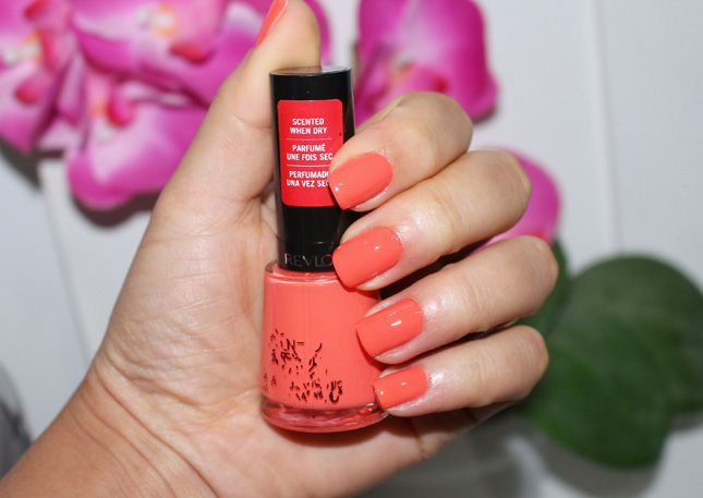 Mango Revlon no esmalte da semana/ perfumado