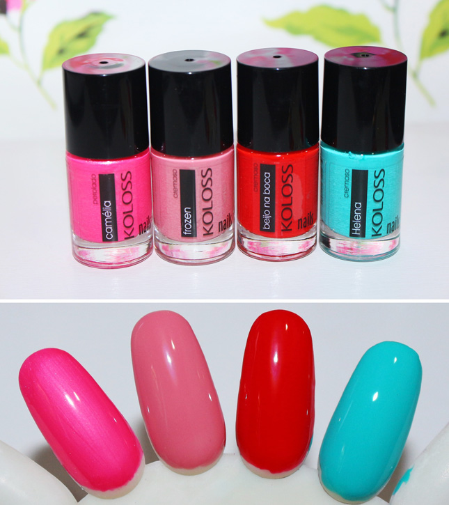 Swatches: esmaltes Koloss