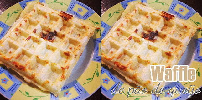 waffle de pao de queijo