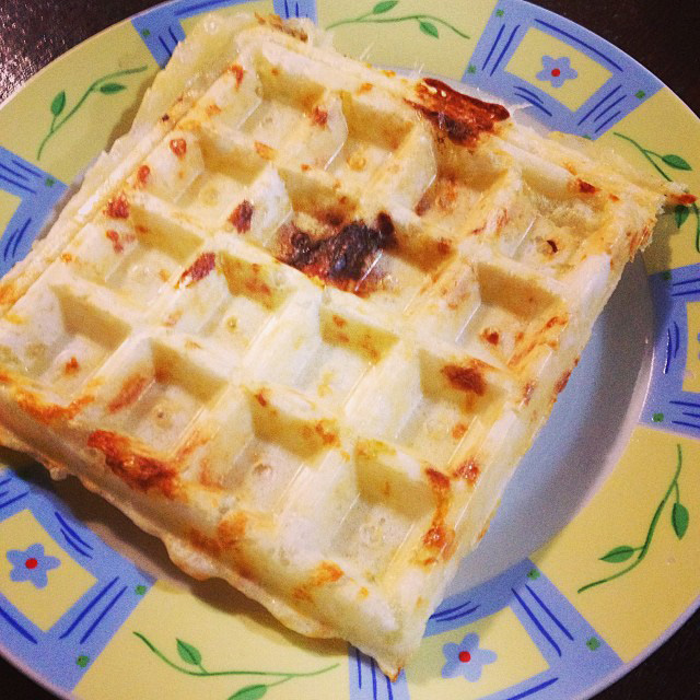 waffle de pao de queijo