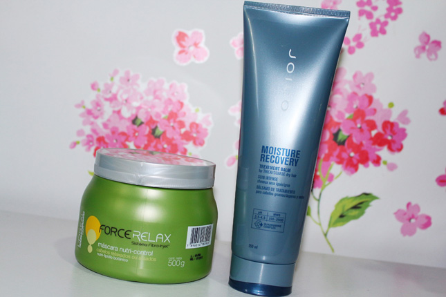 Force Relax e Joico Moisture Recovery