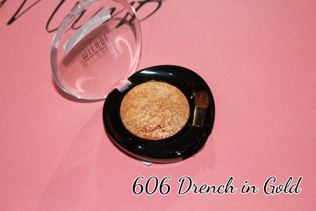 sombra baked milani 606 Drench in Gold: