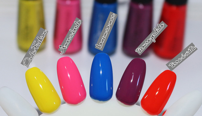Esmaltes entre nessa onda Color Trend avon