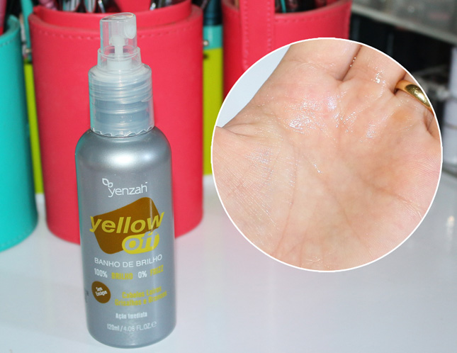 Resenha: Banho de brilho Yellow Off Yenzah