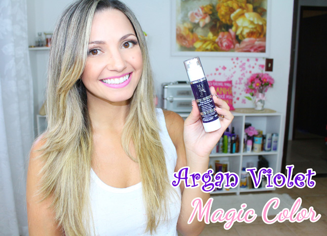 Resenha: óleo de Argan Violet Magic Color