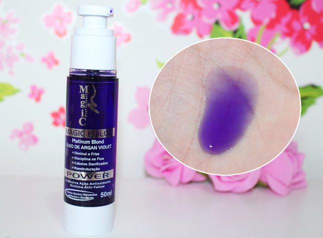 Resenha: óleo de Argan Violet Magic Color