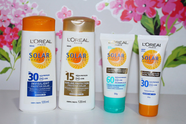 Meus protetores preferidos da Loreal