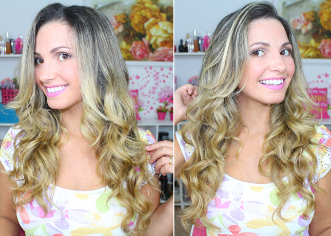 resultado cabelo com hair styler polishop