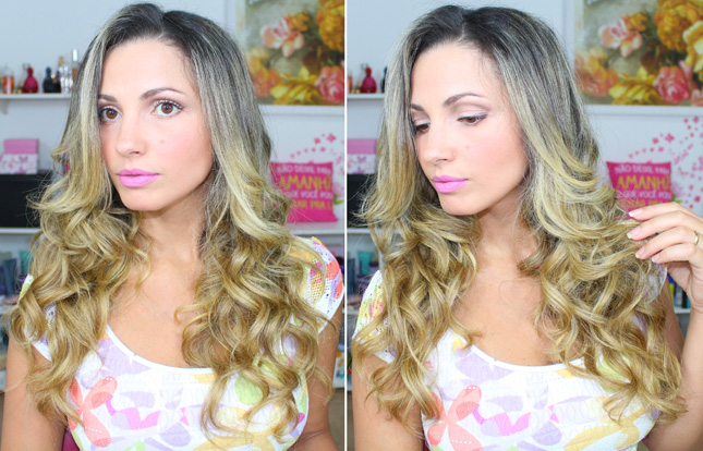 resultado cabelo com hair styler polishop