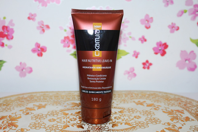 Resenha C Kamura Hair Nutritive Leave in