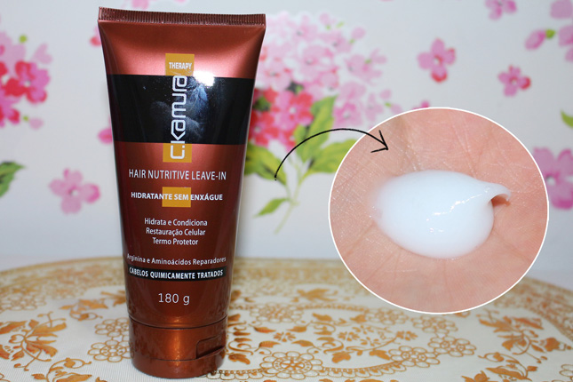 Resenha C Kamura Hair Nutritive Leave in