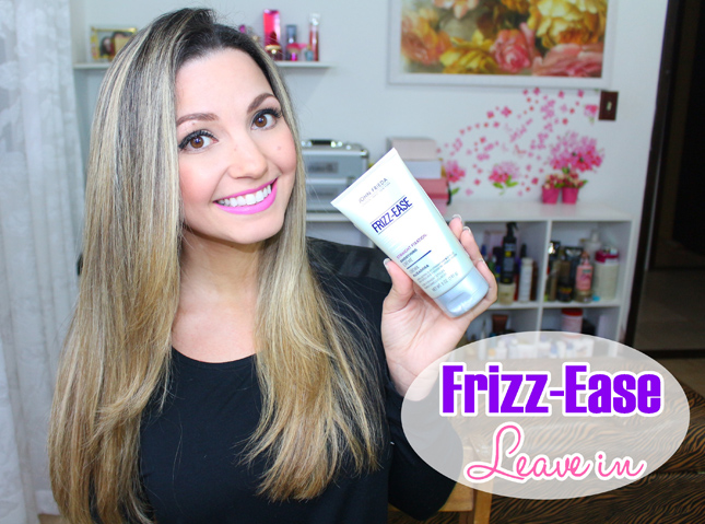 Resenha: Frizz Ease Straight Fixation Smoothing creme/ leave in