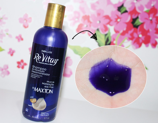 Resenha: ReVitay shampoo matizador de loiros Maxton