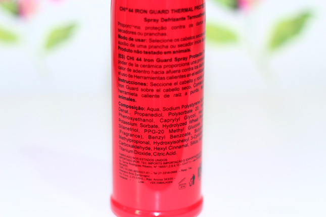 Resenha: CHI Iron Guard Thermal Protection Spray/ Protetor Térmico