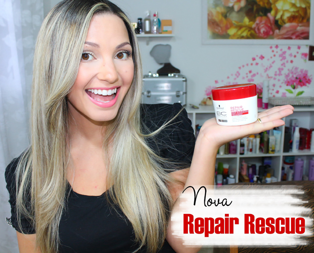 Resenha: Nova Repair Rescue Deep Nourishing treatment (cabelos grossos)