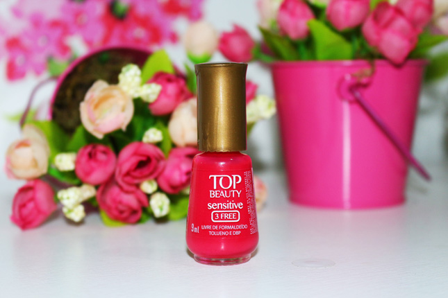 Frisson 3 free Sensitive Top Beauty no esmalte da semana