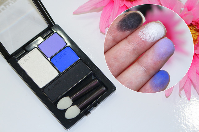 Eletric Blue swatches e resenha Sombras Maybelline: duos e quartetos