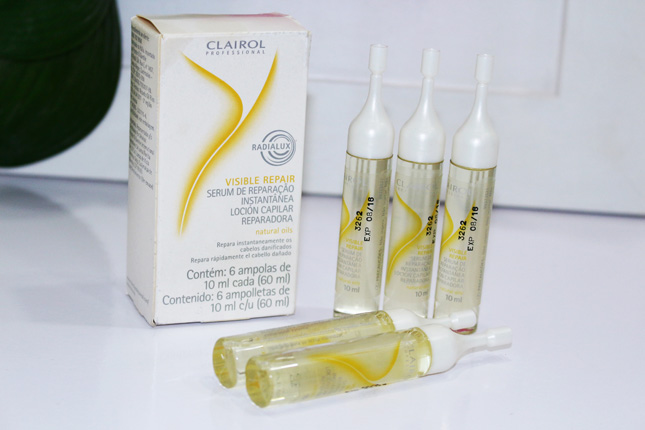 Resenha: Clairol Visible Repair (shampoo, máscara e ampola)