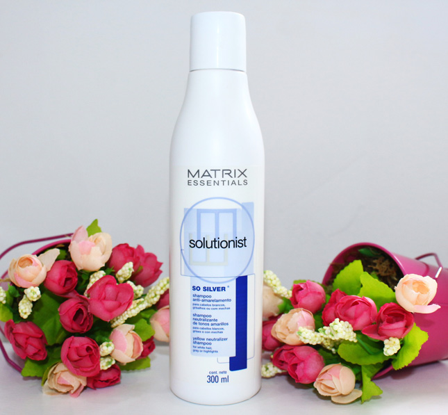 Resenha: shampoo Matrix so silver