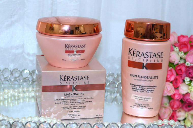 Meus produtos KerastaseEu vou de Rosa- Cabelos e Cosméticos